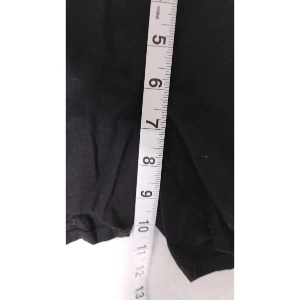 Old Navy Girls Black Shorts Casual Embroidered Pockets‎ Cotton Size 14